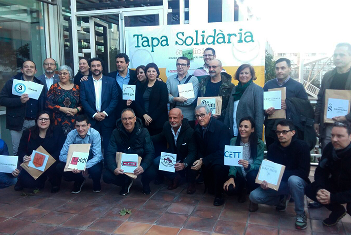 Fotografia de: La VI Tapa Solidària aconsegueix reunir 25.000 euros | CETT